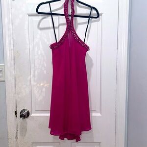 Marciano Pink Bejeweled Dress Size 6